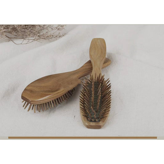 Green Sandalwood Scalp Comb