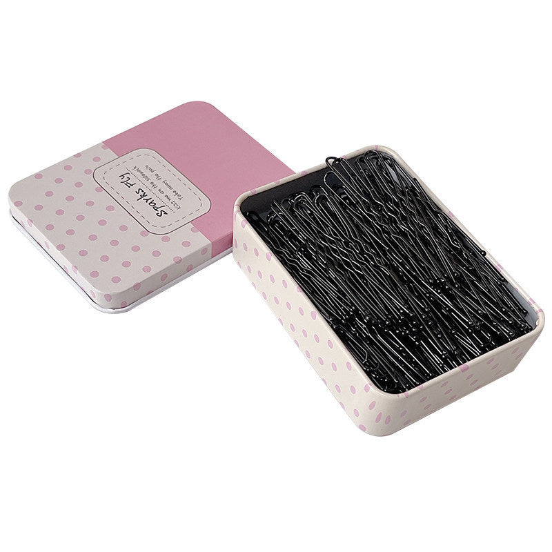 U-Shaped Hair Clip, Black Hairpin for Makeup Artists, Hair Clip for Fixing Hair, Hair Accessory, Hairpin - image 5