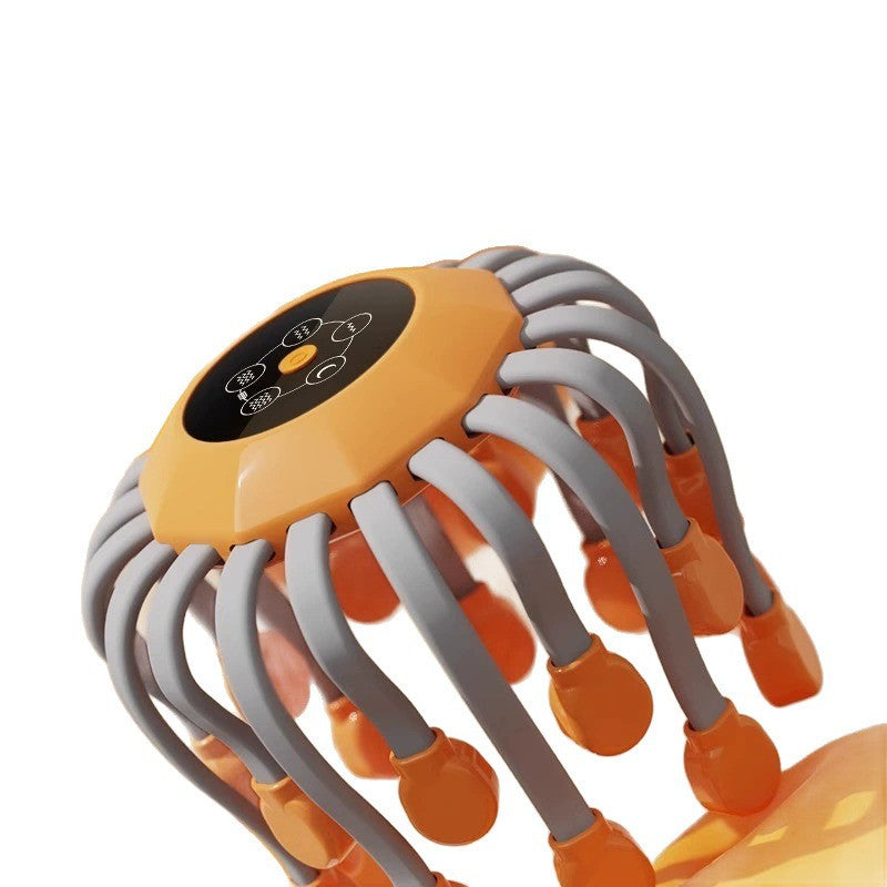 Head Massager 24-Claw Scalp Massager Fully Automatic Meridian-Clearing Electric Massager for Headache Relief Octopus Style - image 5
