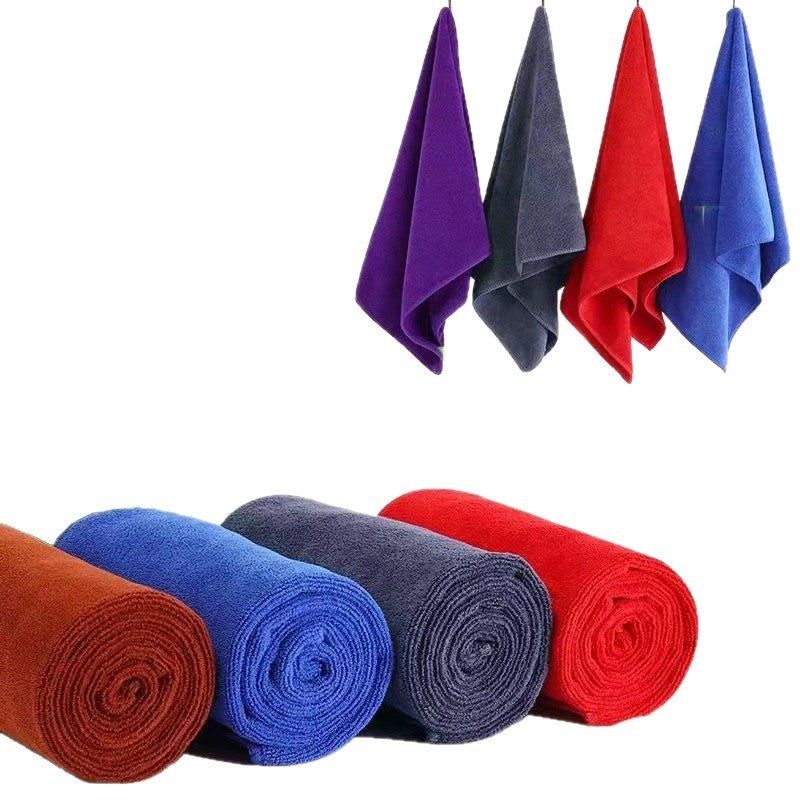 Towel absorbs water, does not shed lint, thick fine fiber, specialized towel for hair salons and beauty salons - image 5