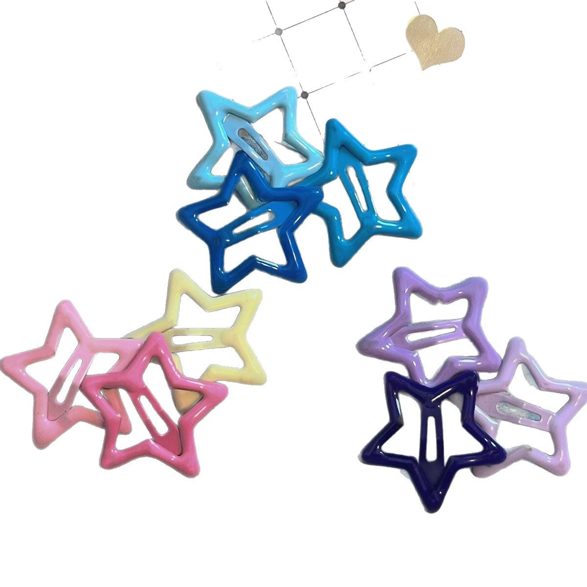 Cross-border children's mini hair clips, cute and versatile hair accessories, bangs and fringe clips, princess braiding clips, hairpins, hair ornaments - image 5