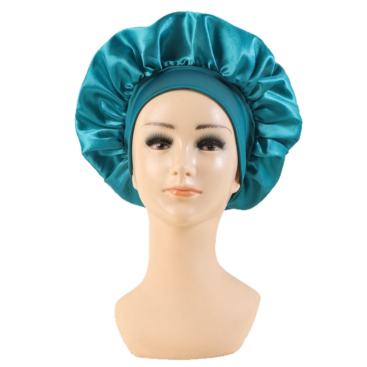 Large Bow Satin Hair Protection Cap for Women, Anti-Frizz Sleep Hair Wrap, Cross-Border In-Stock, Wide-Brim, Multiple Colors Available - image 5
