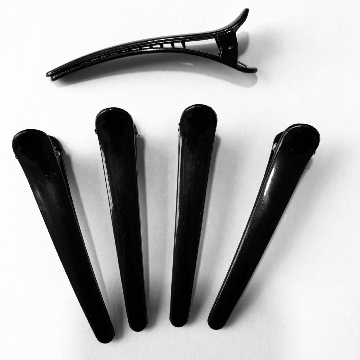 Korean Style Plastic Crocodile Clip Candy Color Hair Clip Hairdressing Duckbill Clip DIY Production Translucent Duckbill Clip Wholesale - image 5