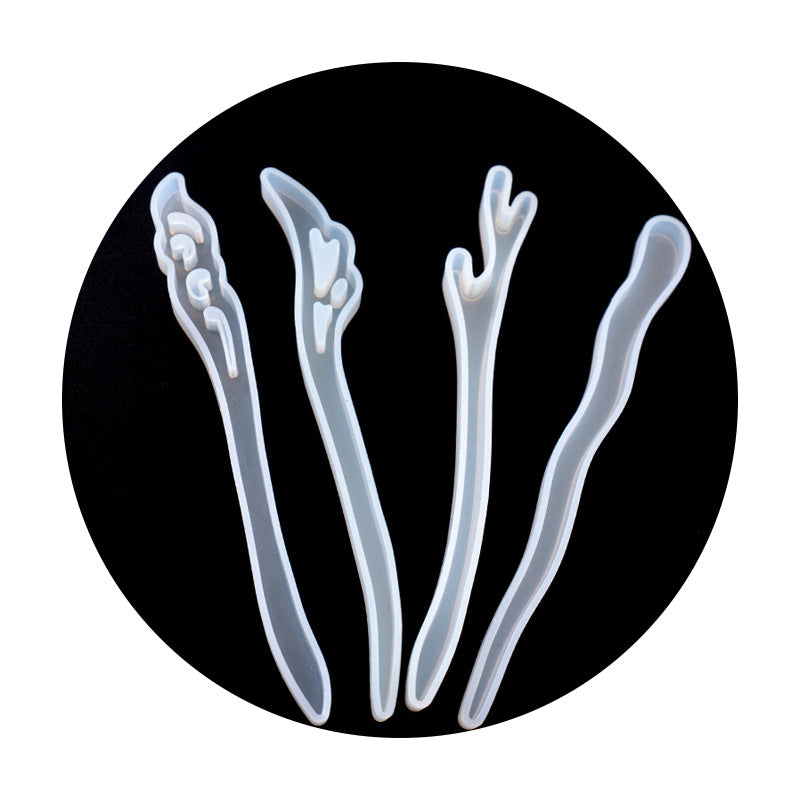 Yu Meiren Silicone Cake Grinder Silicone Tool diy Crystal Drops Hair Hairpin Mould Easter - image 5
