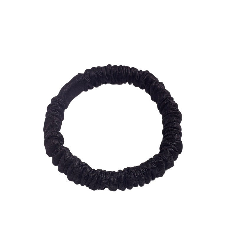 100% Silk Scrunchie, Mulberry Silk, 1cm Thick Hair Tie Hair Accessory, Silk Headband, Custom Export - image 5