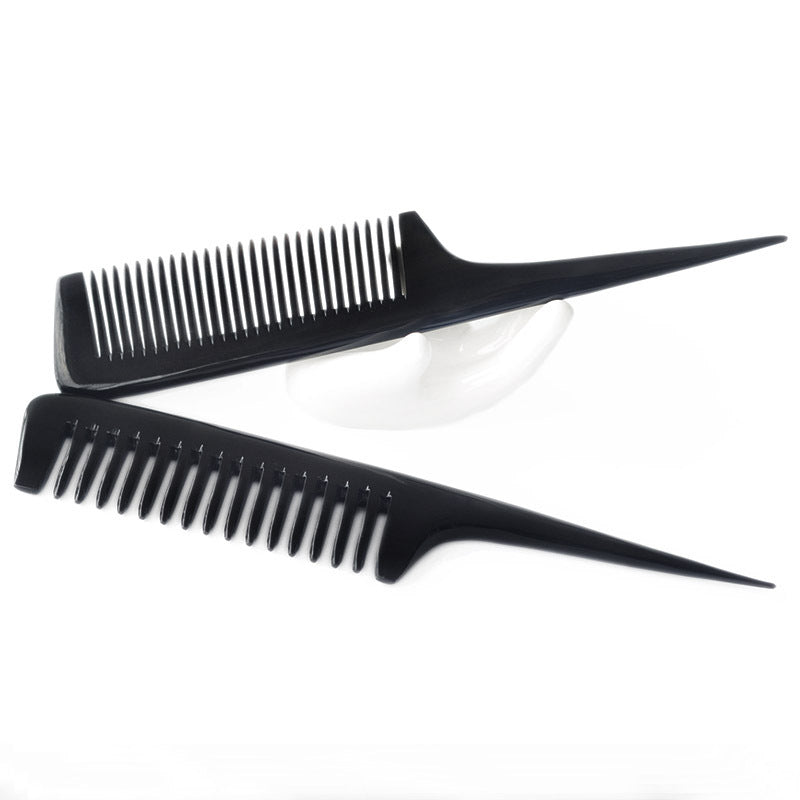 Ox Horn Comb Women's Hairline Comb Non-knotted Hair-picking Comb Household Curly Hair Comb Wide Teeth Pointed Comb - image 5