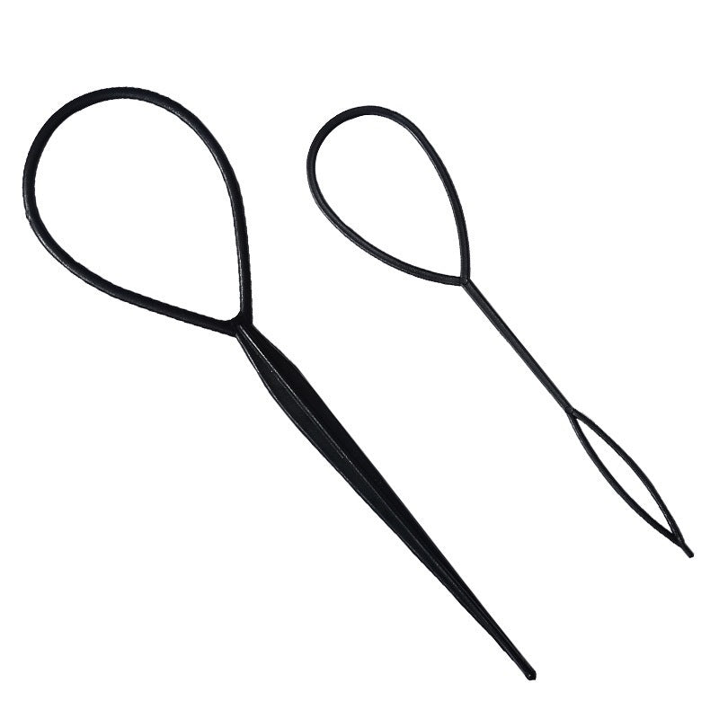 Universal updo hair pulling pin children's hair remover hair pin girls' hair braiding artifact lazy hair tie braids tool - image 5