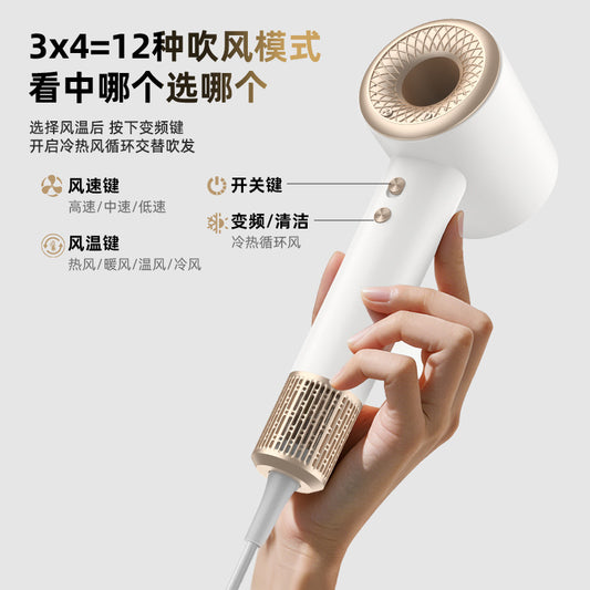 Cross-Border High-Speed Hair Dryer for Home and Dormitory Use, Hot and Cold Air, Negative Ions, High Power, Hair Salon Hair Dryer, Manufacturer Wholesale - image 2