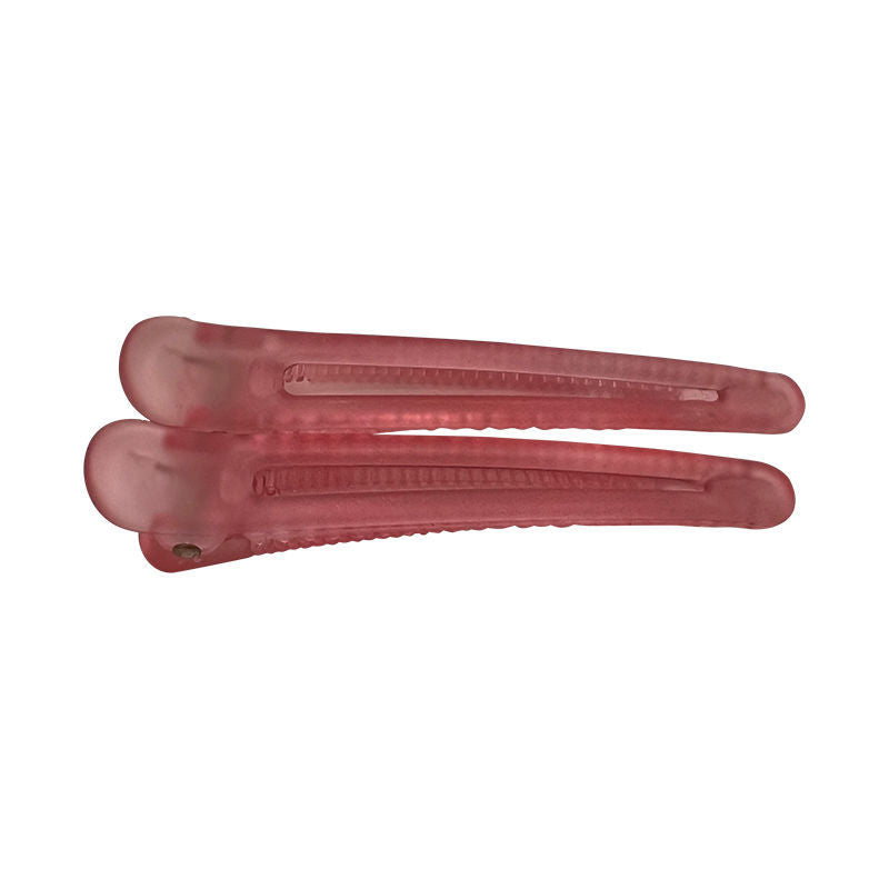 Ins Wind Frosted Duckbill Clip Positioning Clip Pad Hair Root Fluffy No Marginless Hair Clip Transparent Clip Bangs Clip Cosmetic Clip - image 5