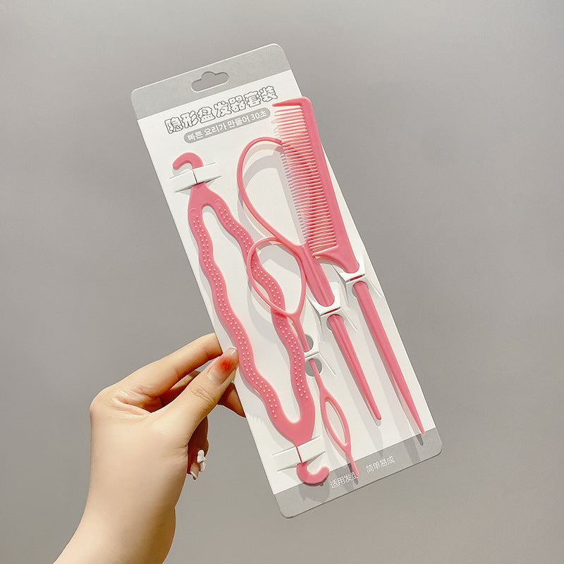 Children's Hair Braiding Tools, Hair Styling Needles, Girls' Braided Hair Ties, Hair Extensions, Hair Tying Set - image 5