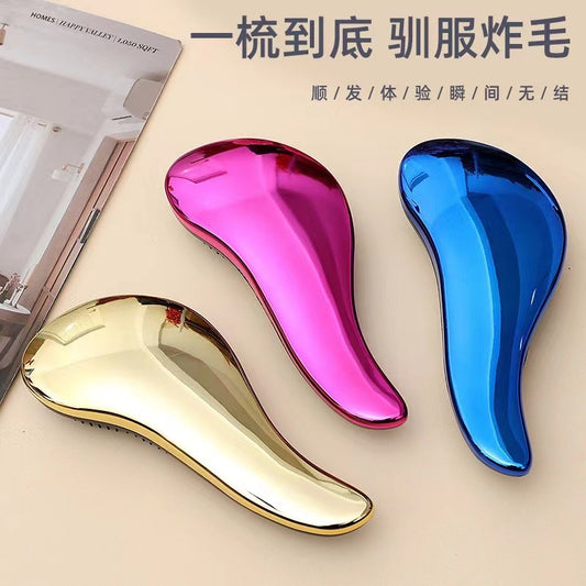 Princess Anti-Tangle Anti-Static Hair Comb, Internet Celebrity Style Curling Comb, Massage Comb, Plastic Comb, Imperial Comb - image 2