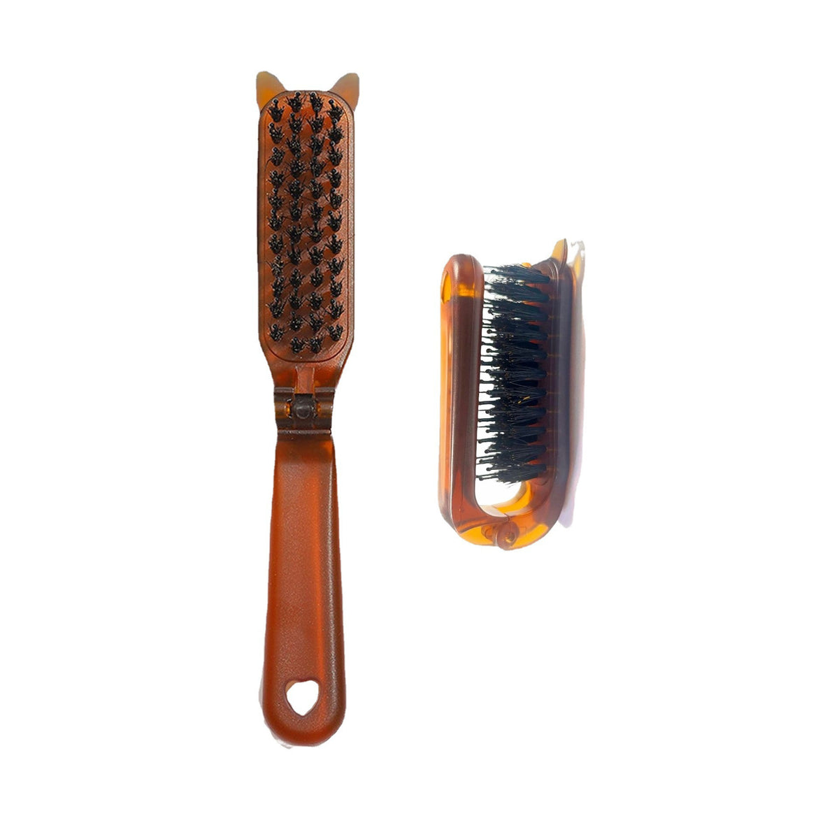 Pig Mane Comb Massage Comb Professional Head Shape Comb Barber Shop Hair Comb Portable Folding Comb Curly Comb - image 5