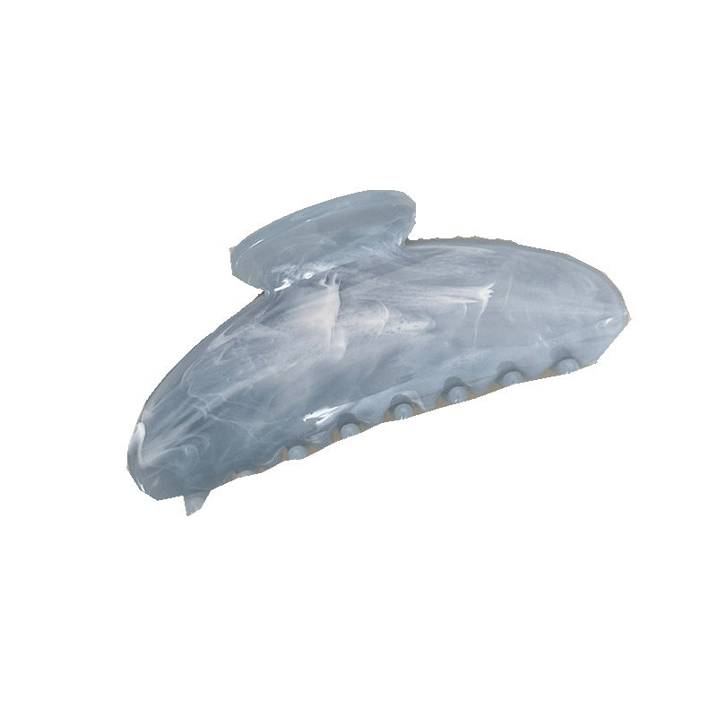 Ink Texture High-End Korean Style Elegant Updo Back of the Head Large Hair Clip Women's Shark Clip Hair Accessory - image 5