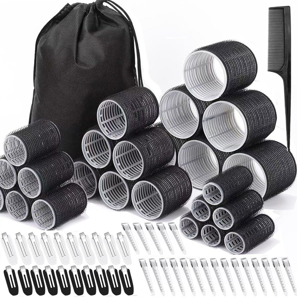 Amazon Cross-Border Air Bangs Curling Iron Cross-Border Lazy Curling Artifact Full Nylon Figure-Eight Hair Curling Iron - image 5