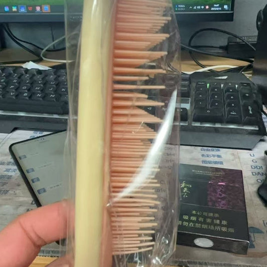 4Tt Smart Comb Similar to the Princess's Style, Anti-Tangle Curly Hair Comb, Korean Version Long Hair Massage Comb, New Model for Home Use, Hair Extension Learn - image 2