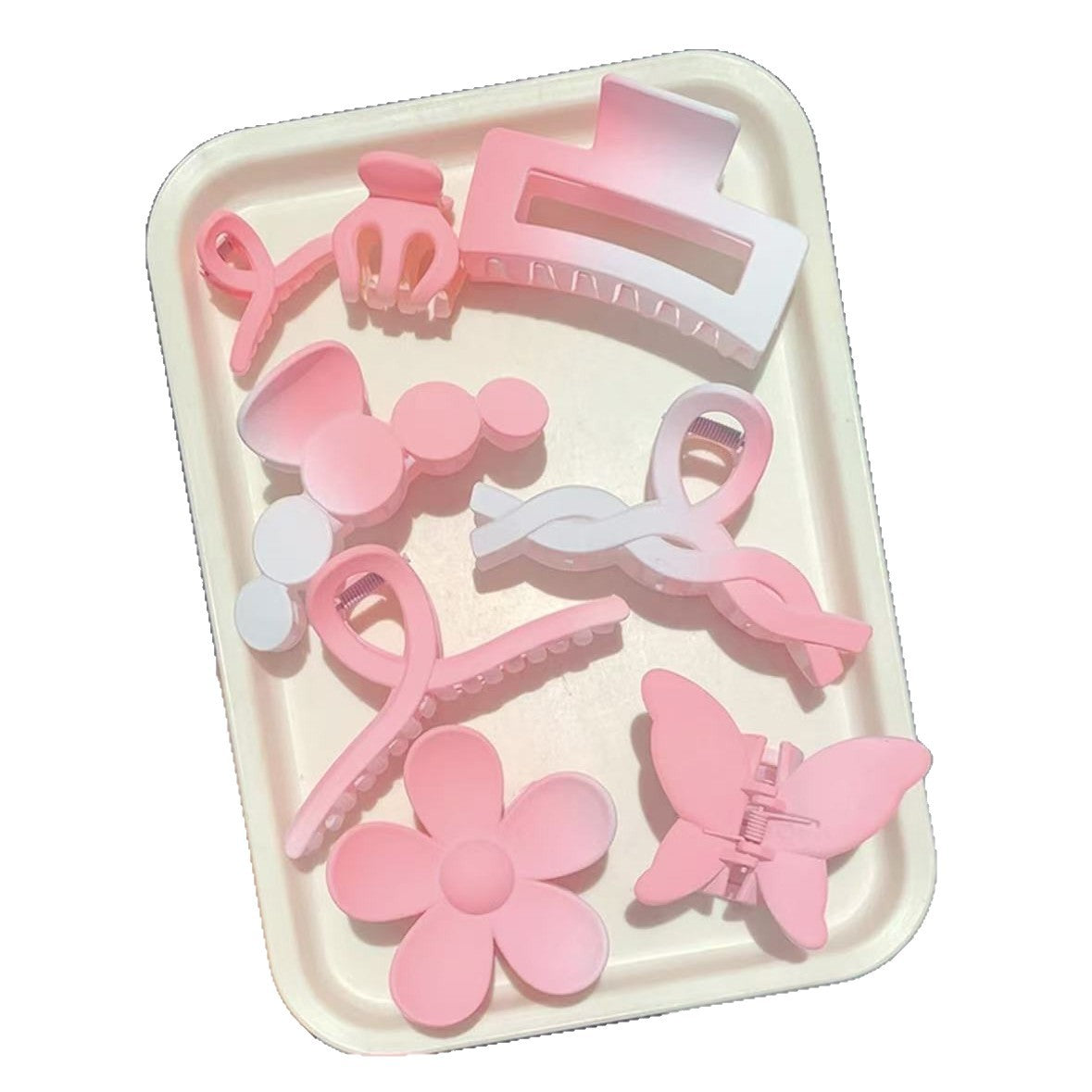 Cross-Border Popular Colorful Set of Hair Clips for Women, High-End Shark Clips, Hair Accessories Wholesale, Luxurious Feel - image 5