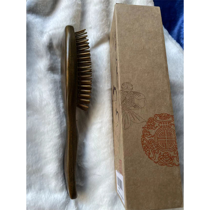 Green Sandalwood Scalp Comb