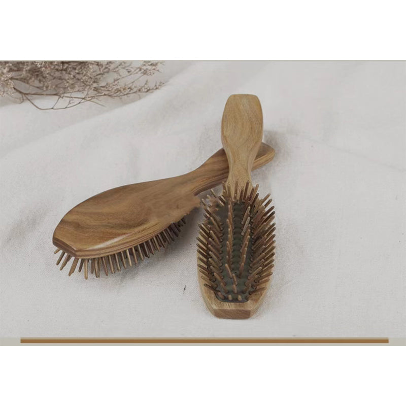 Green Sandalwood Scalp Comb