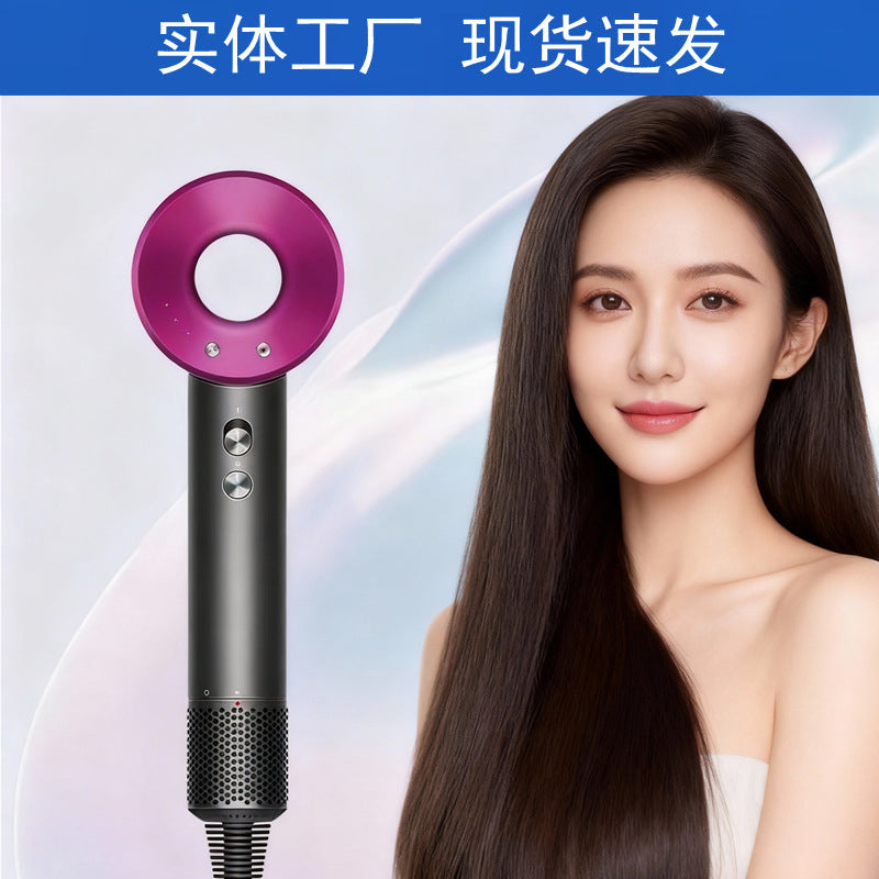 Source Manufacturer 1:1 High-Speed Hair Dryer, Tiktok and Kuaishou Hot-Selling Model, Household Bladeless Hair Dryer, Huaqiangbei Cross-Border E-Commerce - image 4