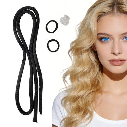 1.6m Cross-Border Lazy Sleep Curling Iron Set Without Heat, Large Wave Hair Ring Set, Foam Sponge Hair Styling Tool - image 3