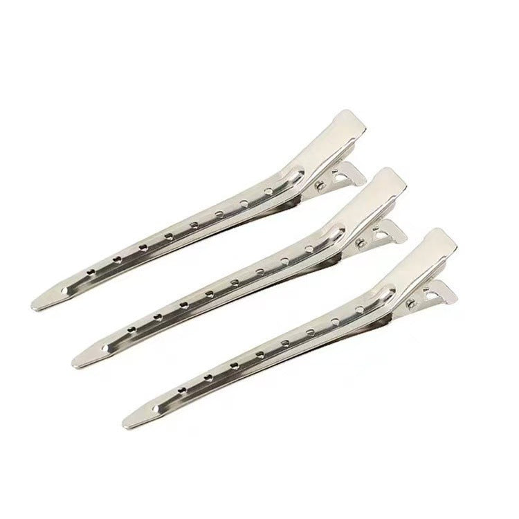 9cm 8-Eye Pointed Metal Hair Clip for Styling Bangs, Volumizing Hair, Makeup, Hair Dyeing, and Fixing Hair Without Leaving Marks - image 3