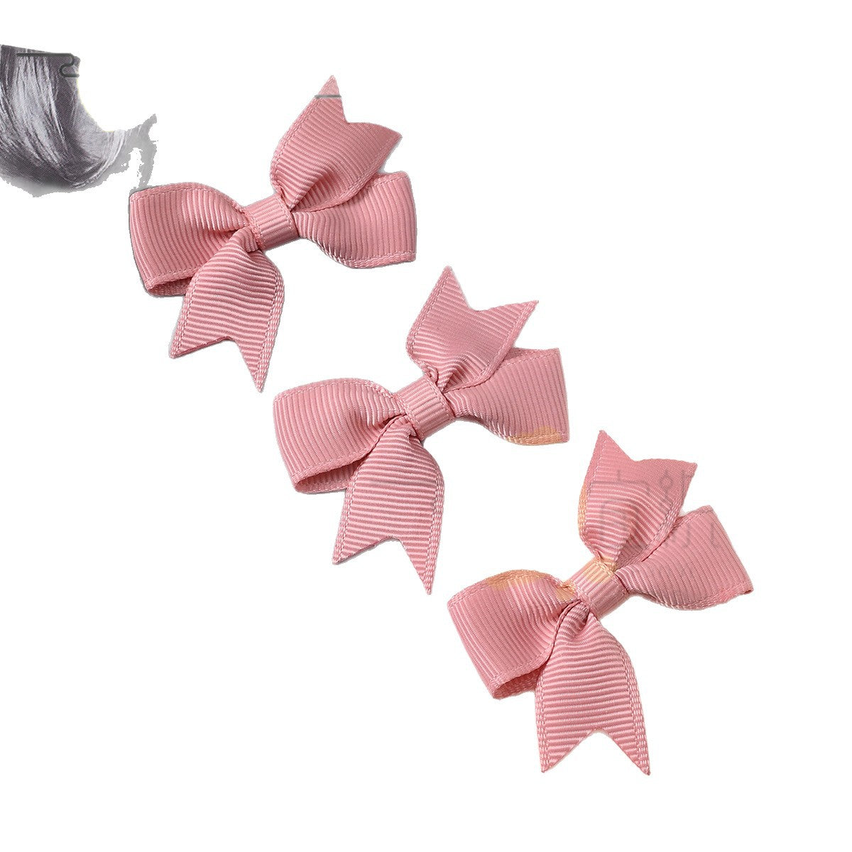 Cross-Border Hot-Selling Ribbed Swallowtail Bow Accessories Handmade Hair Accessories DIY Phone Case Gift Box Decoration - image 5