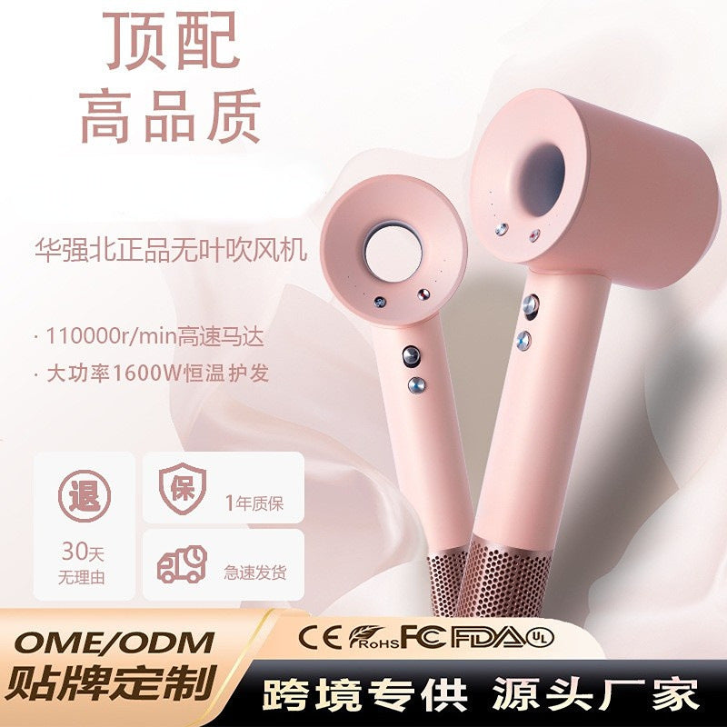 Amazon Hair Dryer Cross-Border Special Model Bladeless High-Speed Hair Dryer Hair Care High-Power Hair Dryer Wholesale - image 1