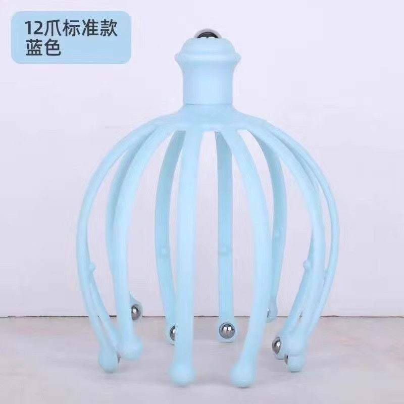Head Scratcher Scalp Roller Ball Massager Soul Extractor Small Gadget Head Massager Claw Octopus Head Scratcher - image 3