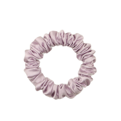 Mingjian 30mm Silk Hair Tie Seamless One-Piece Scrunchie 100% Mulberry Silk Small Hair Rope Hair Accessory - image 5