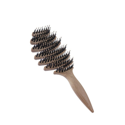 Comb with Pine Cone Bristles for Hair Care, Massage Scalp, Smooth Hair, Add Volume, Air Cushion, Women's Special Comb for Scalp Massage - image 5