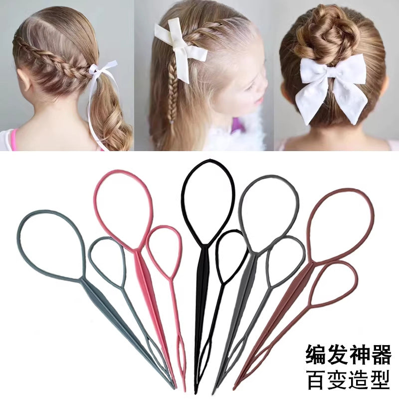 Special Hair Styling Tools for Children: Hairpins for Braiding, Hair Tying, Hair Combing, Hair Styling - image 2