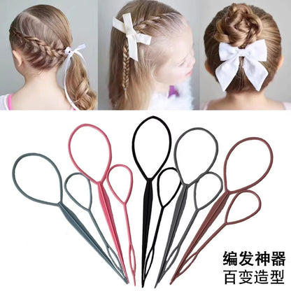 Special Hair Styling Tools for Children: Hairpins for Braiding, Hair Tying, Hair Combing, Hair Styling - image 2