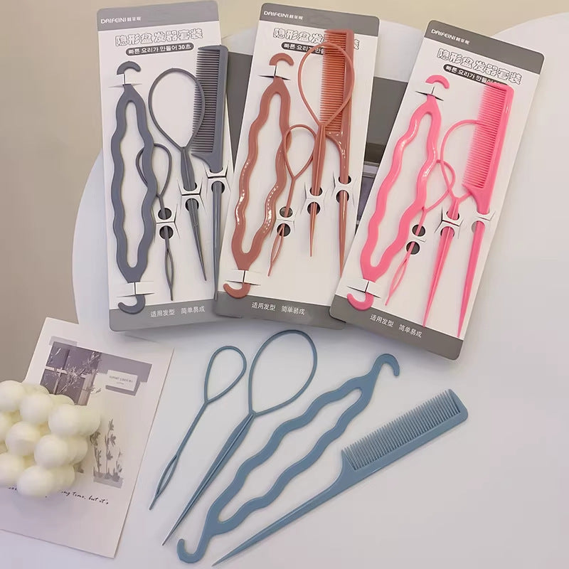 Special Hair Styling Tools for Children: Hairpins for Braiding, Hair Tying, Hair Combing, Hair Styling - image 3