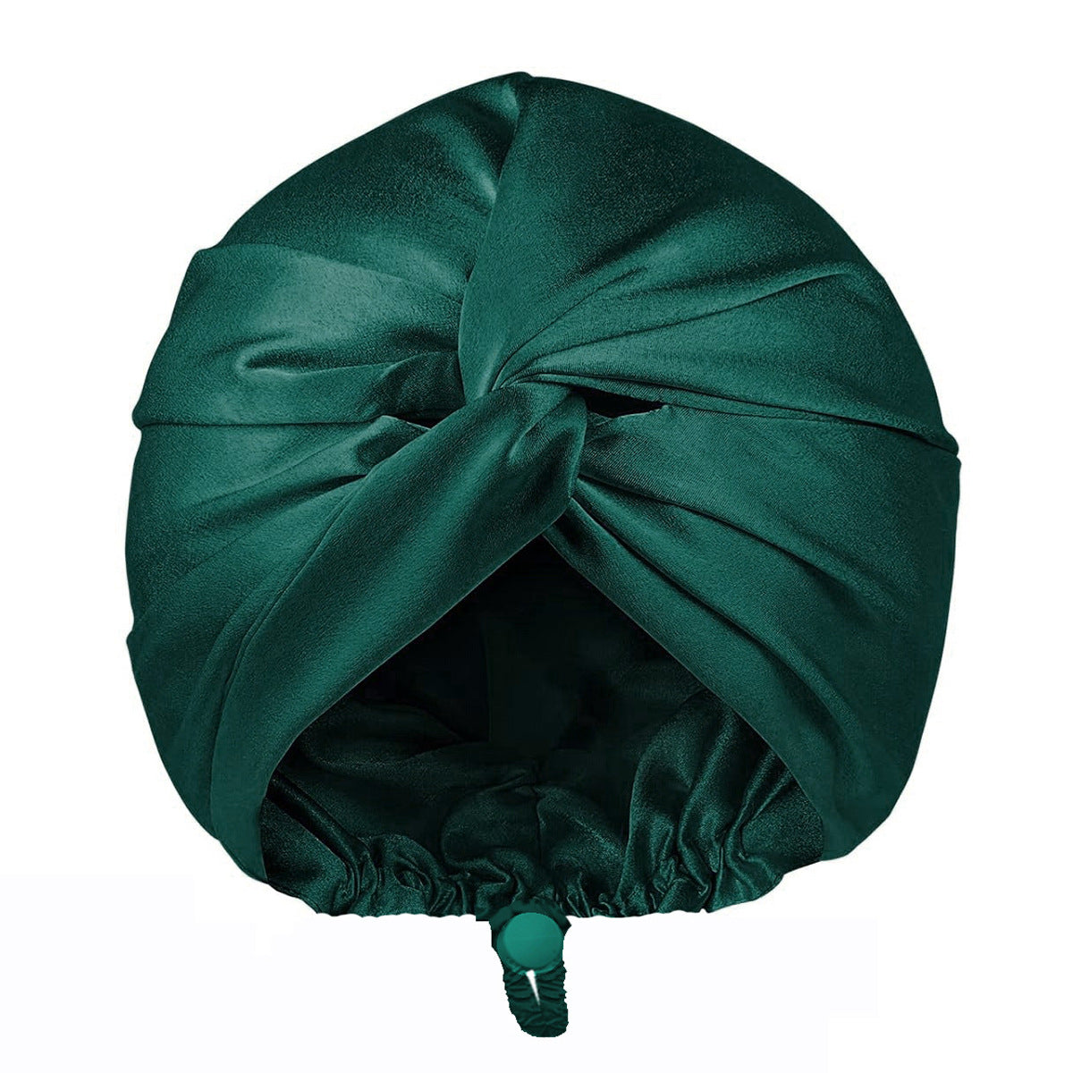 Cross-Border Double-Layer Adjustable Satin Imitation Silk Hair Care Cap, Satin Makeup Cap, Satin Twist Knot Sleep Cap - image 5