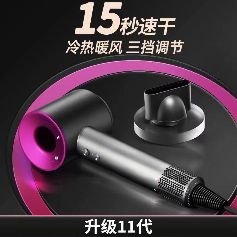 High-Speed Hair Dryer Nozzle, Smooth Design, Professional Diffuser Drying Hood, Cleaning Brush, Hair Dryer Accessories Wholesale, Silver - image 4