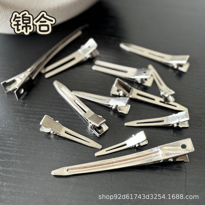 Hairdressing Duckbill Clips, Non-Marking Accessories, Hair Clips for Styling, Sectioning Clips, Metal Clips, Alligator Clips, Hairpins - image 1