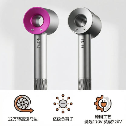 Huaqiangbei Hair Dryer, a Bladeless High-Speed Hair Dryer, Hair Care, High-Power, Salon and Home Use, Cross-Border Special Model - image 4