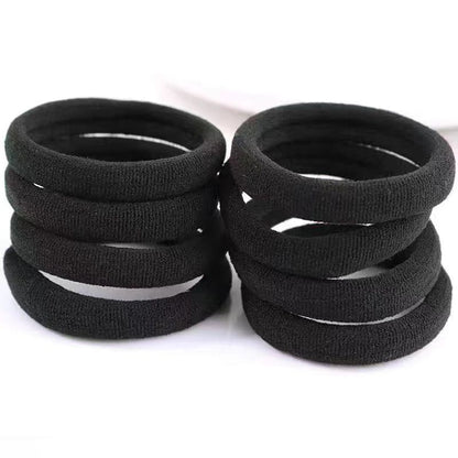 Black Hair Ties Wholesale, Hair Bands for Women, Korean Style High Elasticity Hair Bands That Don'T Damage Hair, Rubber Bands for High Ponytails, Hair Accessories - image 5