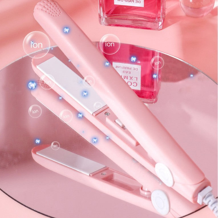 Mini Portable Electric Hair Straightener and Curler, Dual-Use for Bangs, a Special Tool for Straightening and Curling Hair - image 3