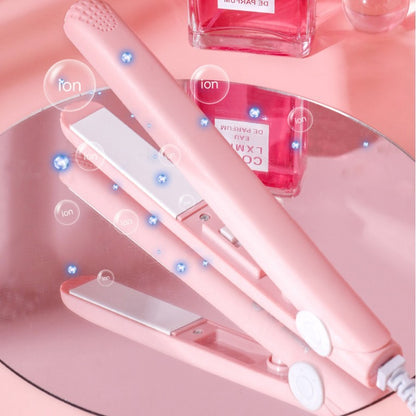 Mini Portable Electric Hair Straightener and Curler, Dual-Use for Bangs, a Special Tool for Straightening and Curling Hair - image 3