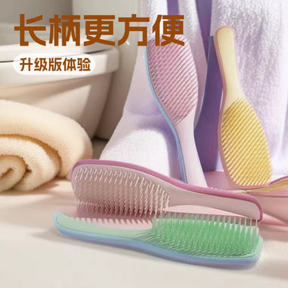 TangleTeezer Princess Comb, Smart Comb for Curly Hair, Massage Handle, Anti-Knotting, Women's Detangling Comb - image 2