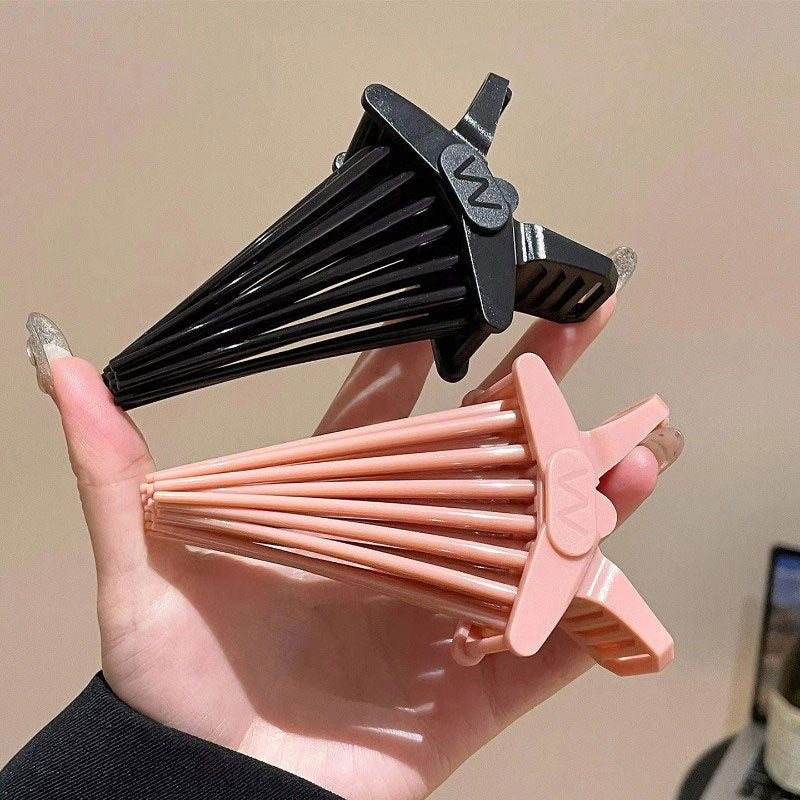 Bangs positioning clip for face washing and makeup, hair root fixing and volumizing clip, women's high crown magic tool, traceless hair clip, hair accessory - image 4