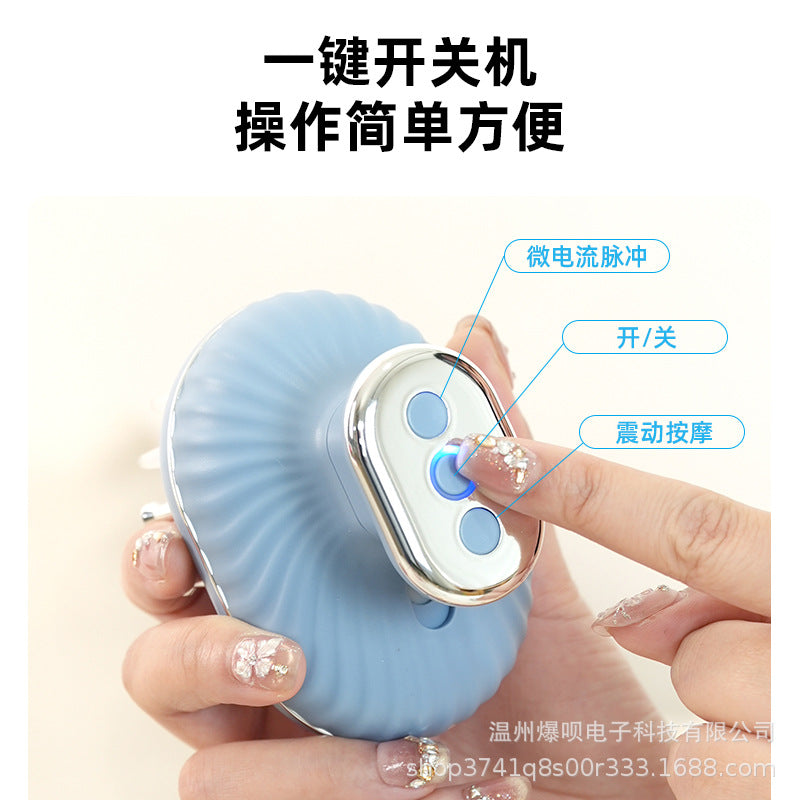 Scalp Applicator with Red Light, Electric Roller Massage, Meridian Comb, Ems Minoxidil Hair Growth Solution Automatic Delivery Device - image 4