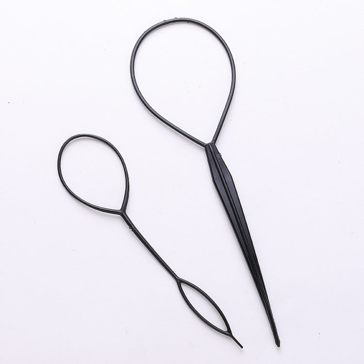 Hair Styling Tools for Adults and Children, Women's Hair Bun Maker, Hair Braiding Tools, Bun Maker, Hair Needle, Hair Threading Needle - image 4