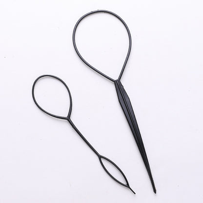 Hair Styling Tools for Adults and Children, Women's Hair Bun Maker, Hair Braiding Tools, Bun Maker, Hair Needle, Hair Threading Needle - image 4