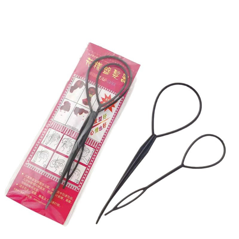 Hair Styling Tools for Adults and Children, Women's Hair Bun Maker, Hair Braiding Tools, Bun Maker, Hair Needle, Hair Threading Needle - image 5