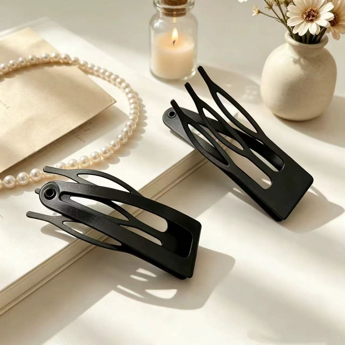 A Useful Comb-Style Bb Clip! a Must-Have Hairpin for Creating a Fluffy High Crown Princess Hairstyle and Managing Small Stray Hairs, Perfect for Side Bangs - image 2