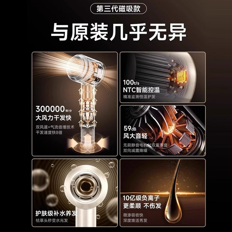 High-Speed Hair Dryer for Home Use, Negative Ion Hair Care, Quick-Drying, Quiet Hair Dryer, Strong Wind, Similar to a Certain Brand - image 2