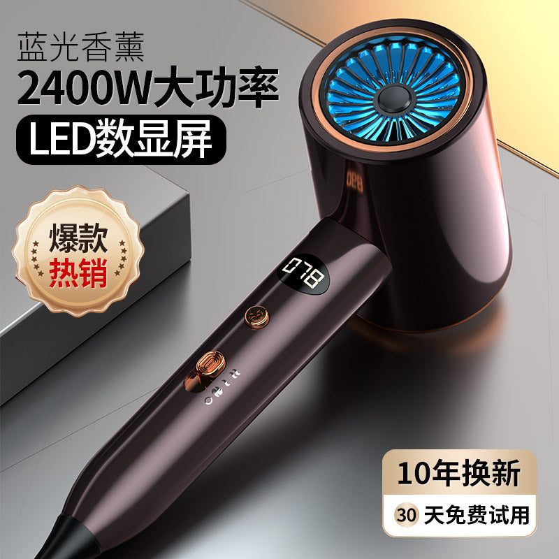 Hair Salon High-Power Hair Dryer with Smart Digital Display for Home and Dormitory Use, Blue Light Quick-Drying Hair Dryer, Direct Sales from the Manufacturer - image 4