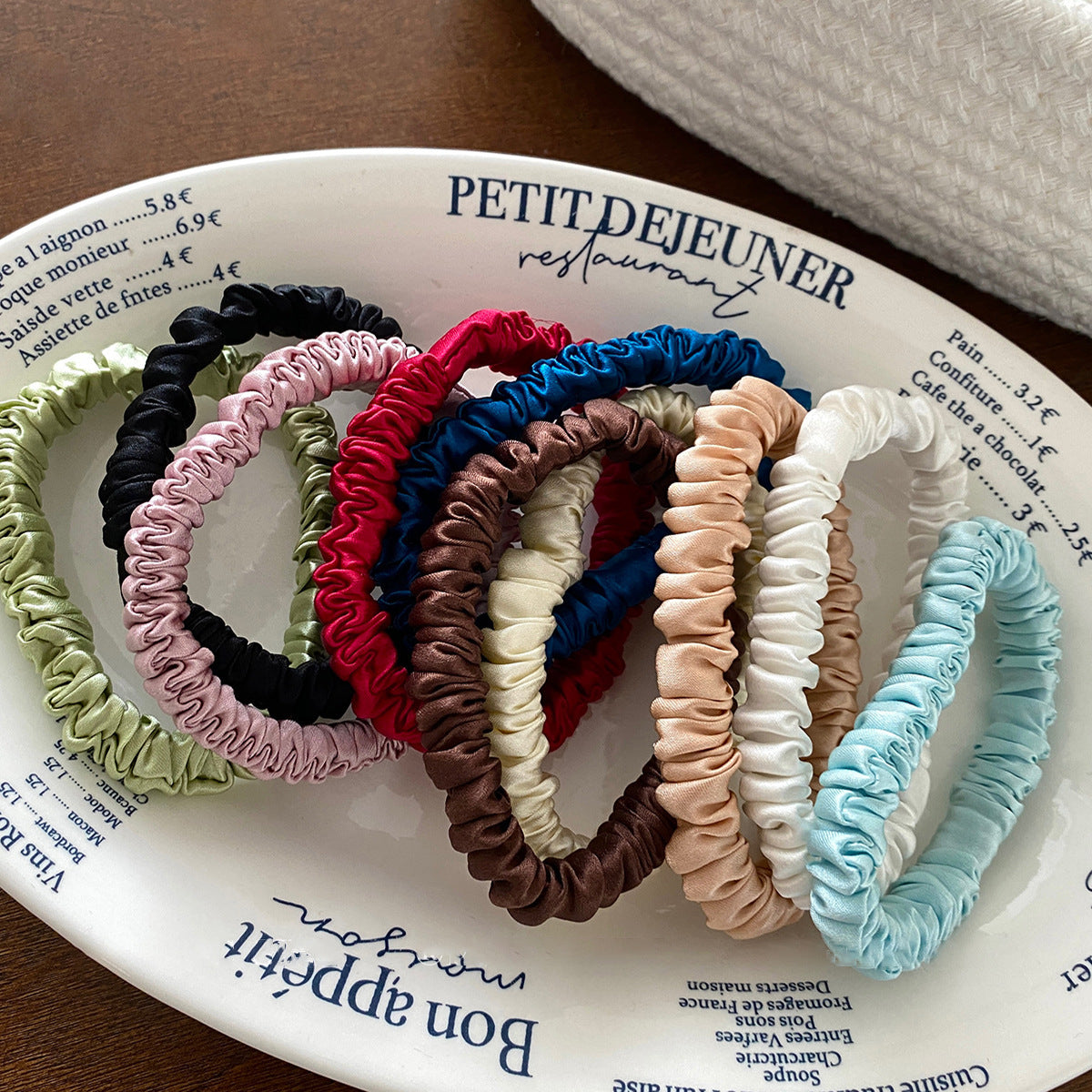 Silk Scrunchie Hair Tie High Elasticity Trendy 2025 New Hair Band Hair Rope for Women with a High-End Feel Hair Accessory - image 3